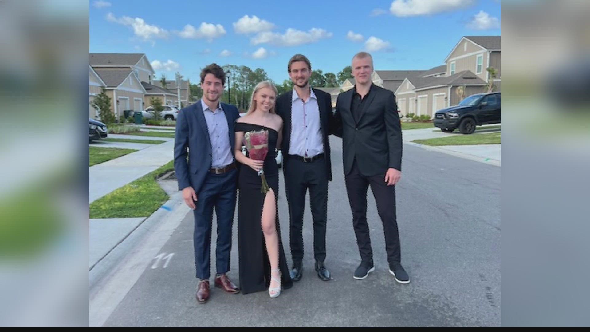 A surprise for 17-year-old Mackenzie Hyslop, who didn't have a date to her prom last weekend.