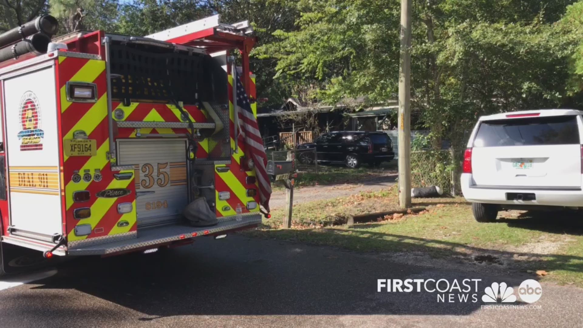 The Jacksonville Fire and Rescue Department said the fire occurred in a mobile home located in the  11200 block of Naomi Drive Saturday morning.
