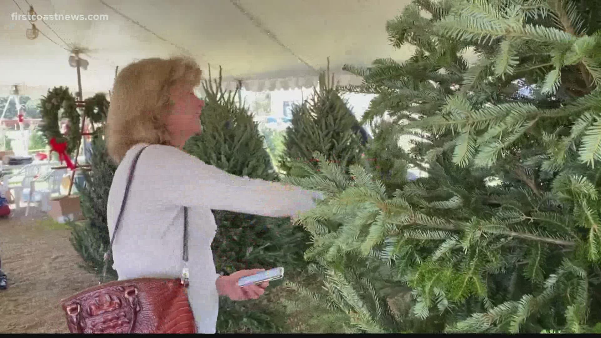 "I believe the pandemic has brought people out to put some love and laughter back in their lives," said Star Robertson, Severt's Christmas Tree Farms Lot Manager.
