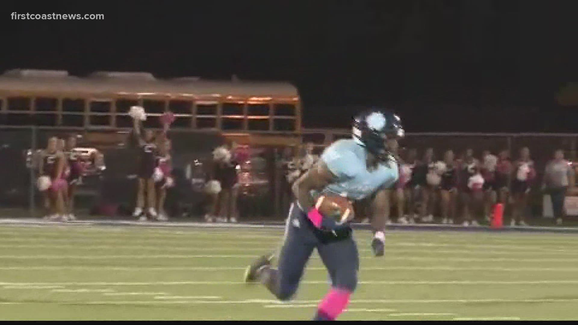 Play of the Week and Hit of the Week from Week Six of the high school football season.