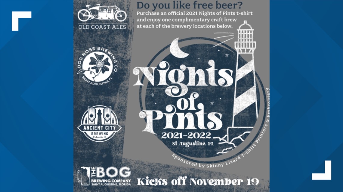 Nights of Pints kicks off this weekend in St. Augustine