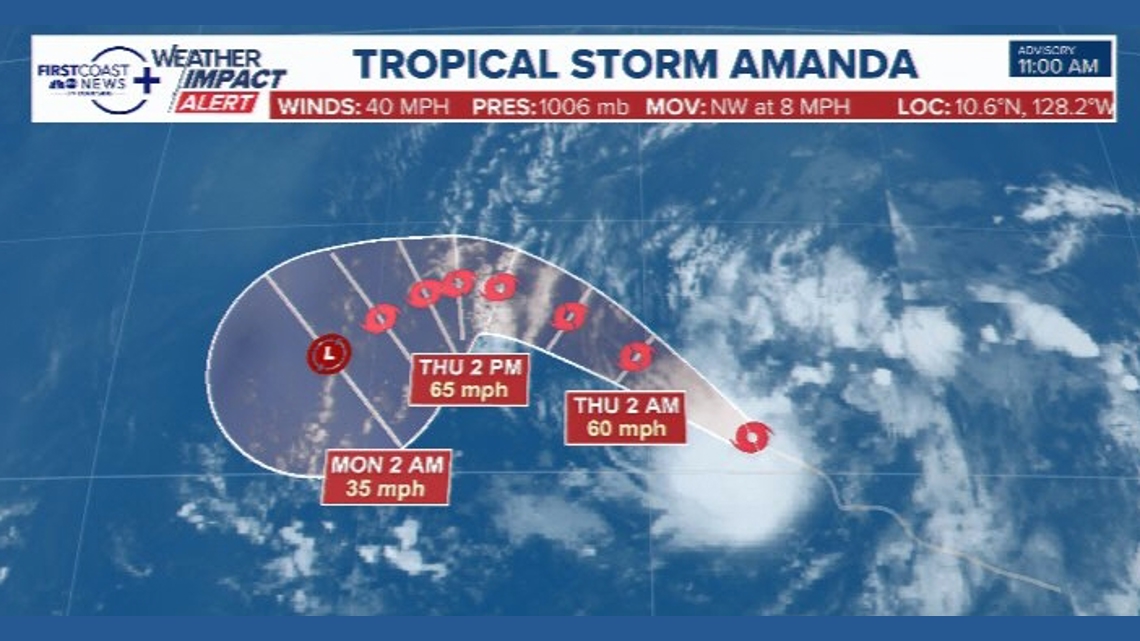 First named tropical storm of the 2026 hurricane season forms, no threat to U.S.