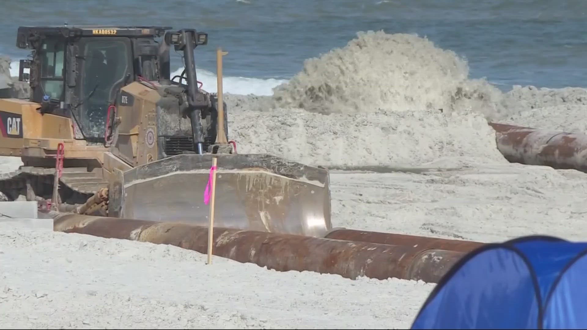 More sand could be coming to the area.