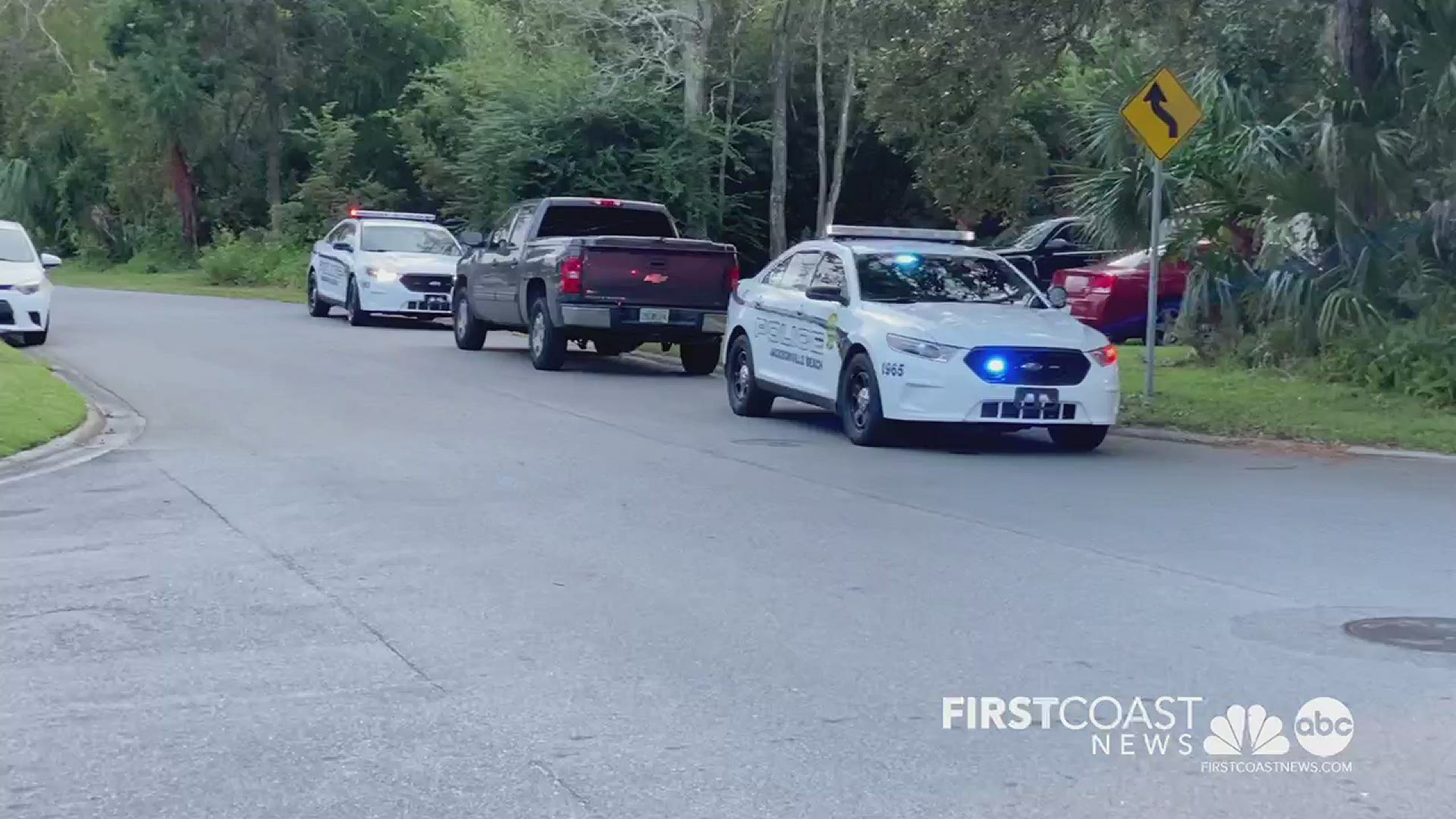 First Coast News is on the scene of a heavy police presence in the 1400 block of Republic Drive.