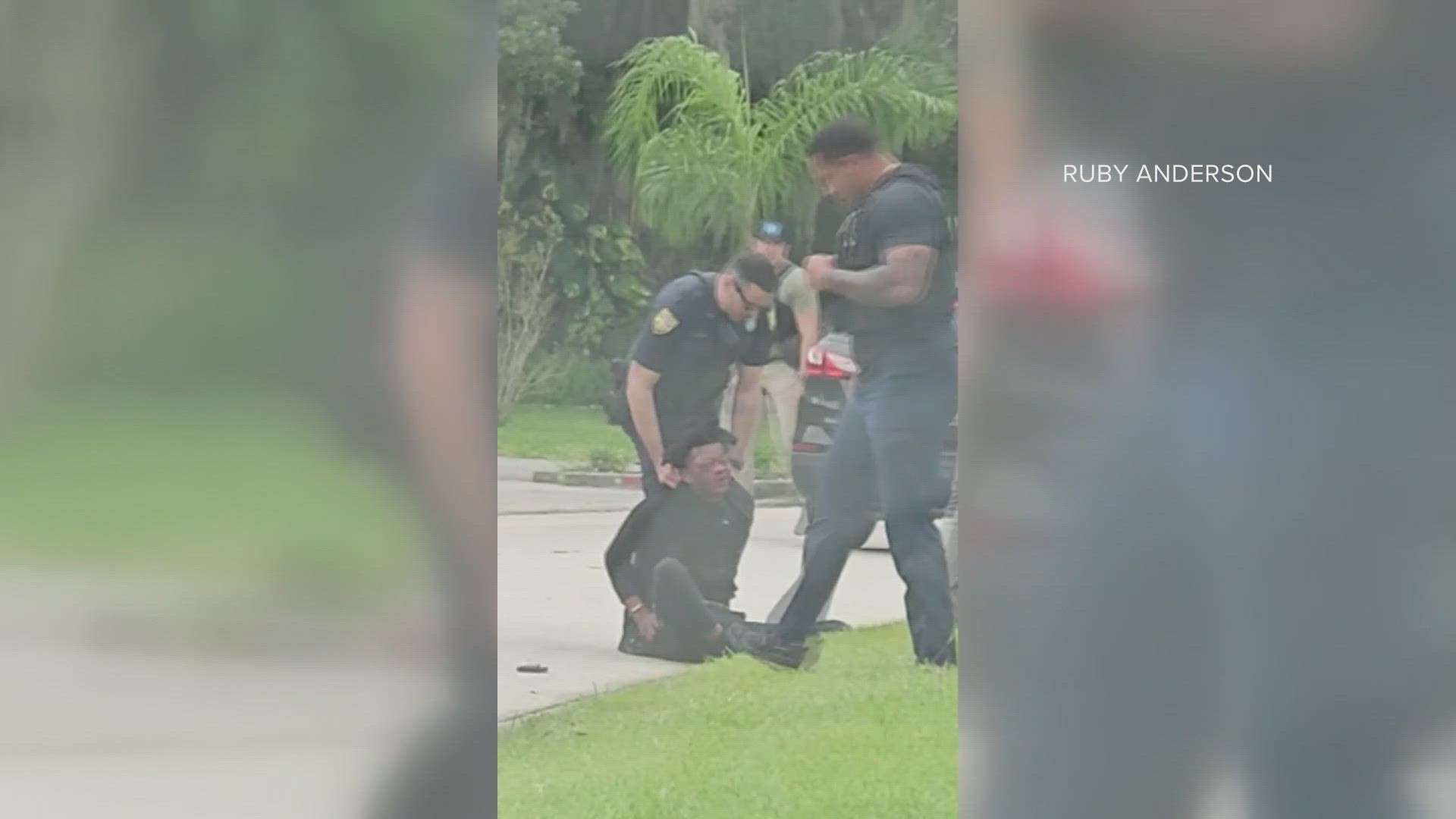 A viral video on social media shows a man being arrested. His family claims he was attacked by police. JSO says the incident is under investigation.