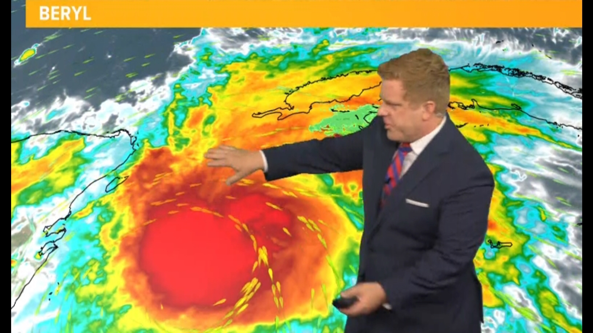 Hurricane Beryl nears landfall south of Cancun Mexico | firstcoastnews.com