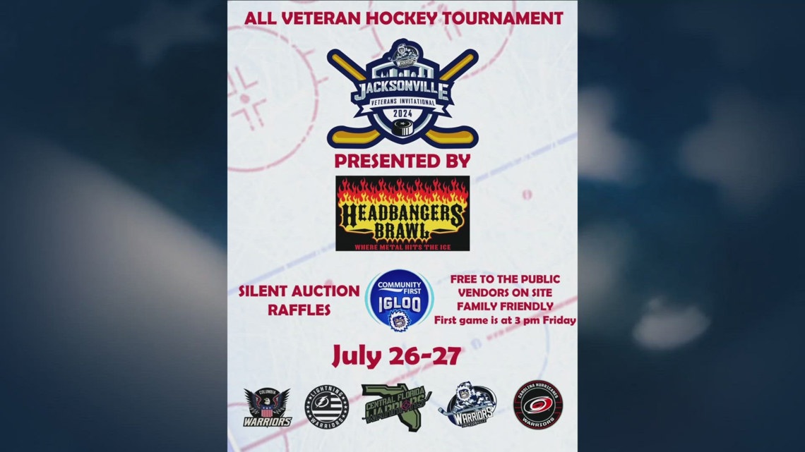 Veteran Hockey Tournament Hosted By Jacksonville Icemen Warriors 