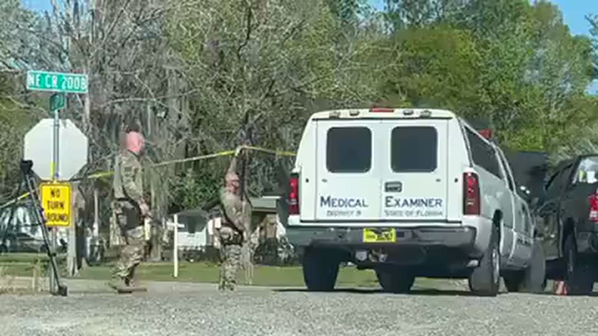 Medical Examiner arrives at a triple homicide scene in Bradford County.
Credit: Renata Di Gregorio