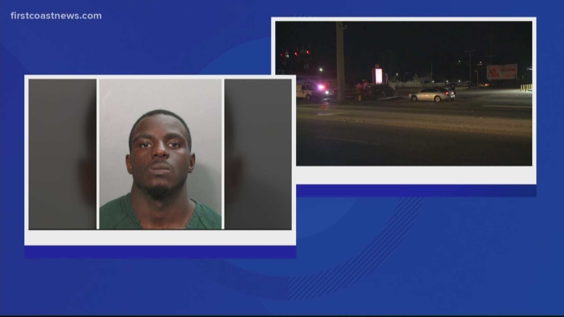An armed robbery suspect is recovering in the hospital after he was shot while trying to rob a Metro PCS, the Jacksonville Sheriff's Office says.