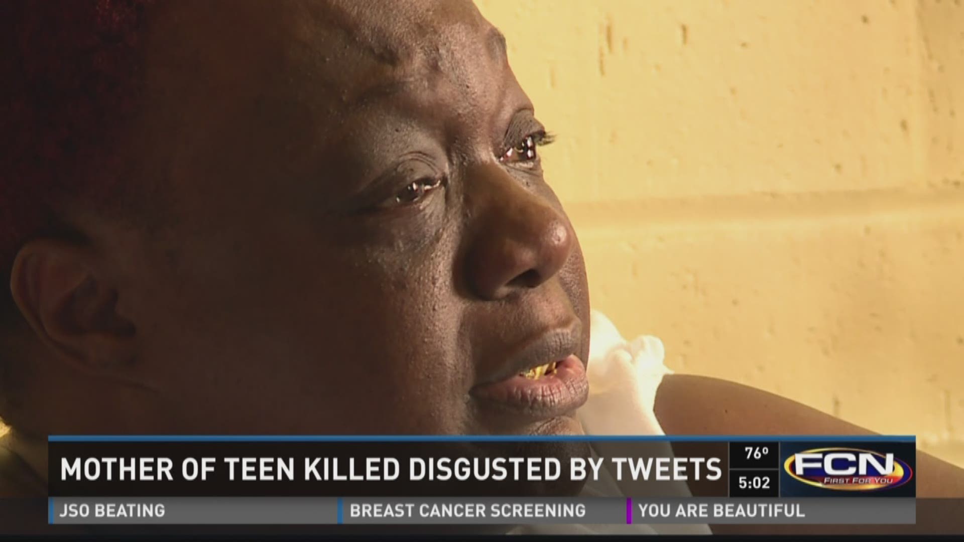 Mother of teen killed disgusted by tweets | firstcoastnews.com