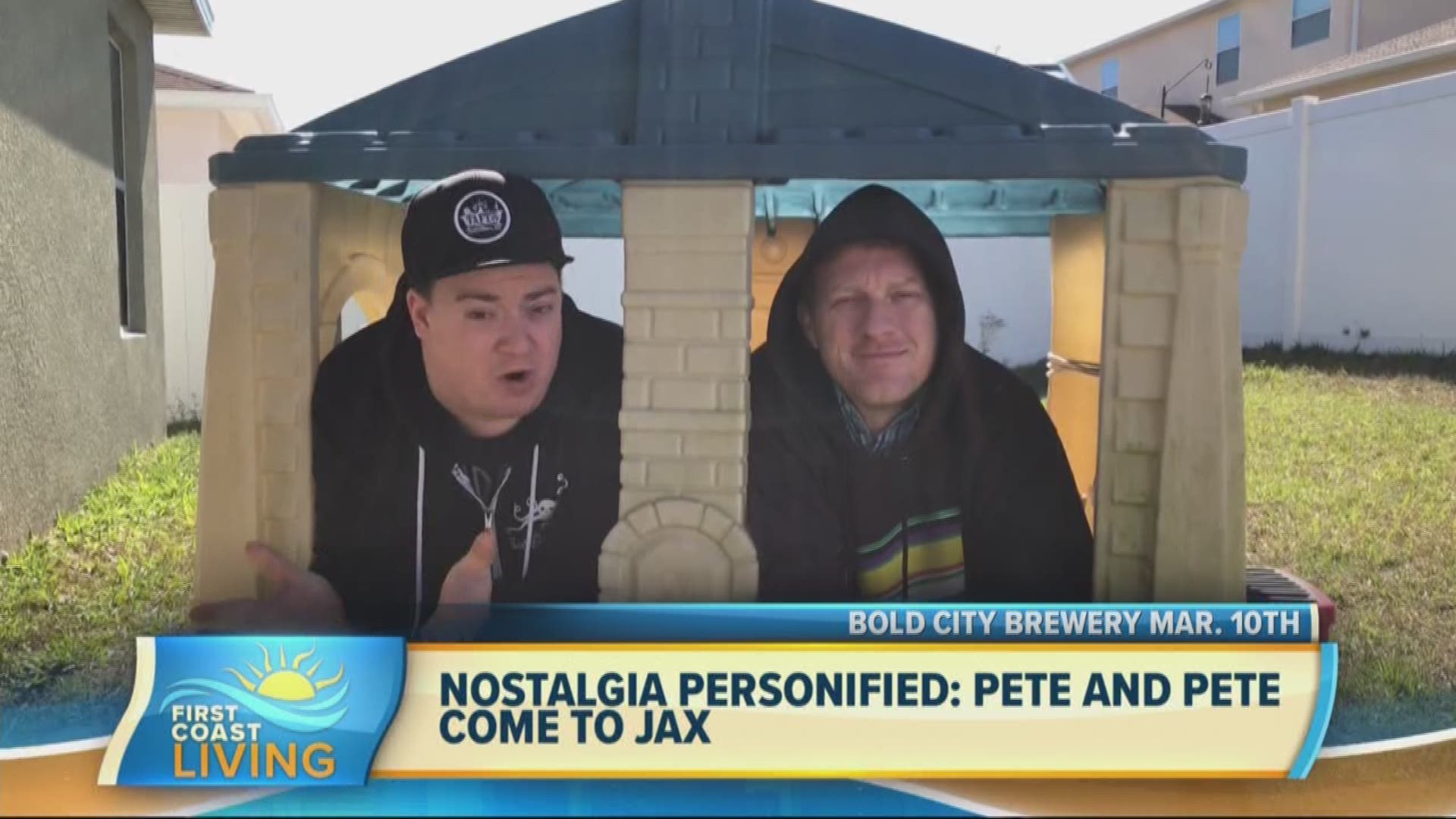 Former child stars Danny Tamberelli and Michael C. Maronna have a message for the First Coast!