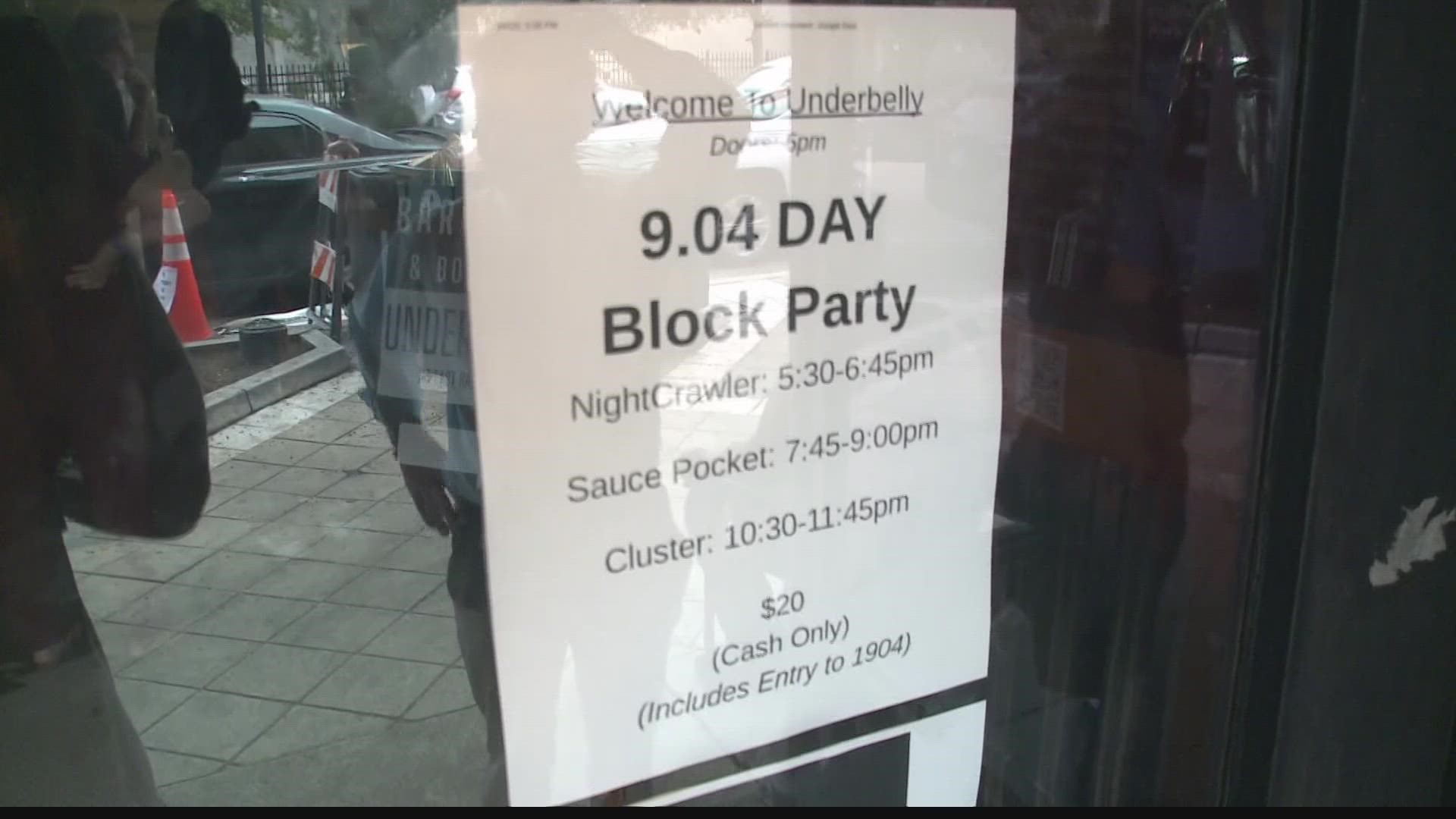 All over town, Jacksonville was celebrating 904 day Sunday!