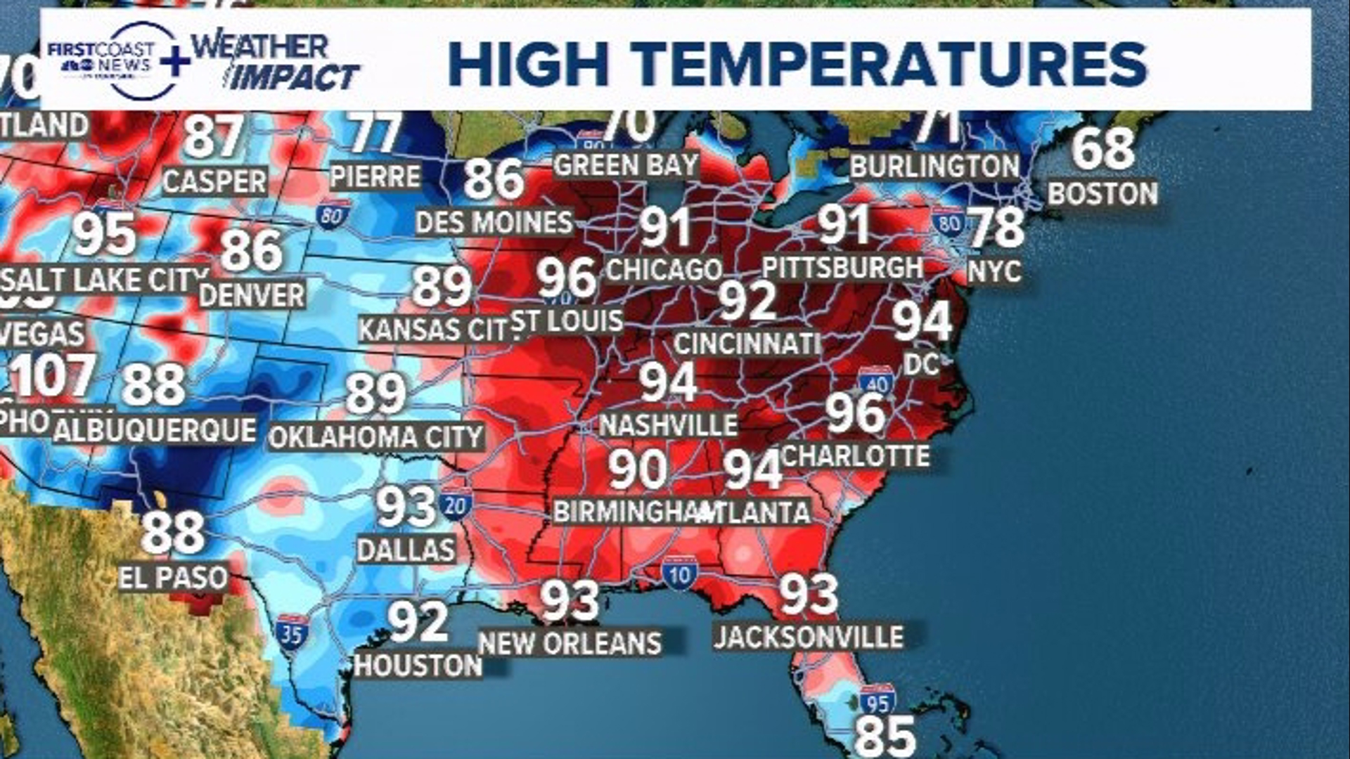 Record heat is dominating the East Coast. Here's what's causing it ...