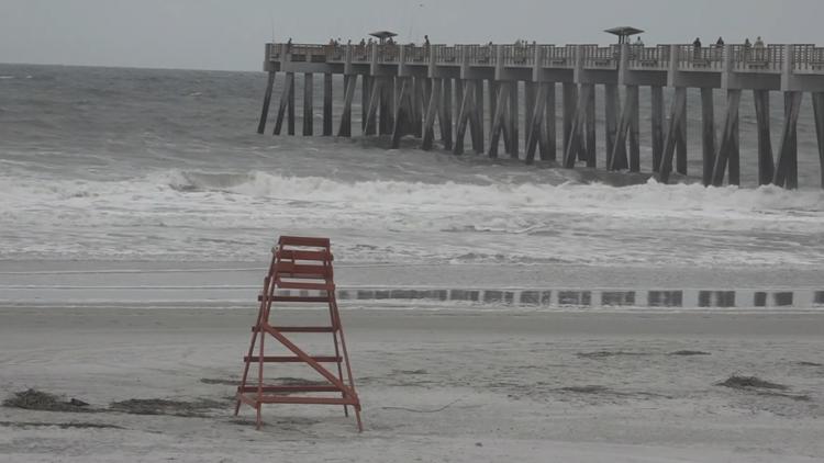 Jacksonville Beach Ocean Rescue says stay out of the water this weekend due to rip currents