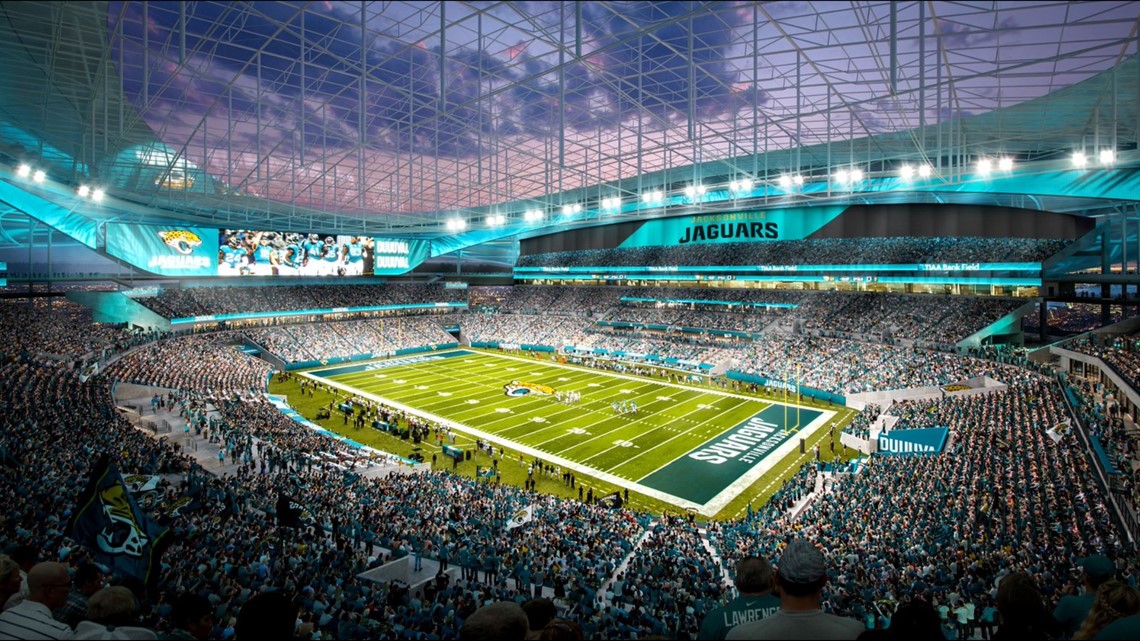 At Jaguars' New Stadium, Come For The Football Or The Swimming : NPR