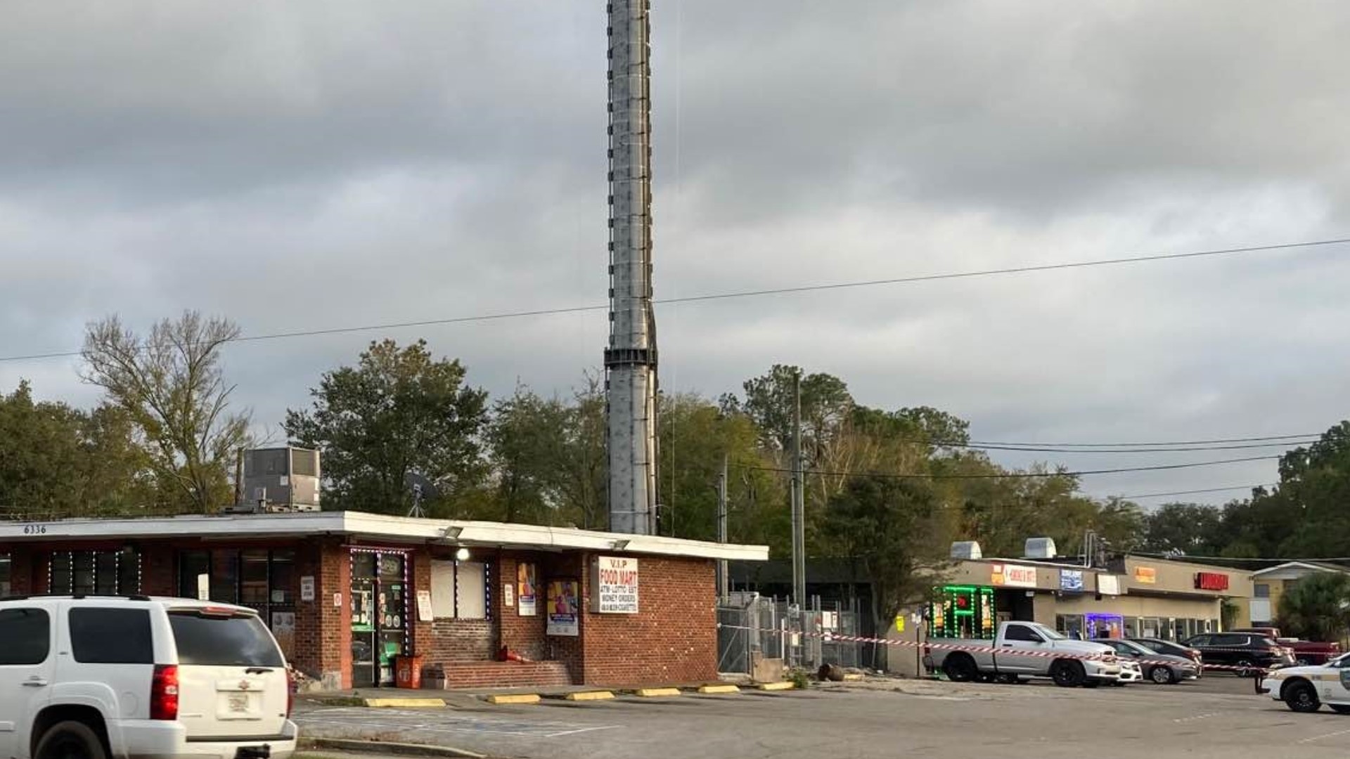 Police scene at Jammes Road