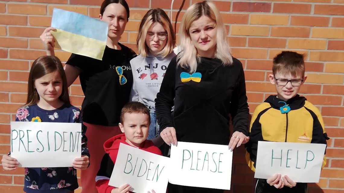 Jacksonville couple working to get family, who fled Ukraine, to the US celebrate President Biden's announcement of welcoming refugees - Vimarsana News
