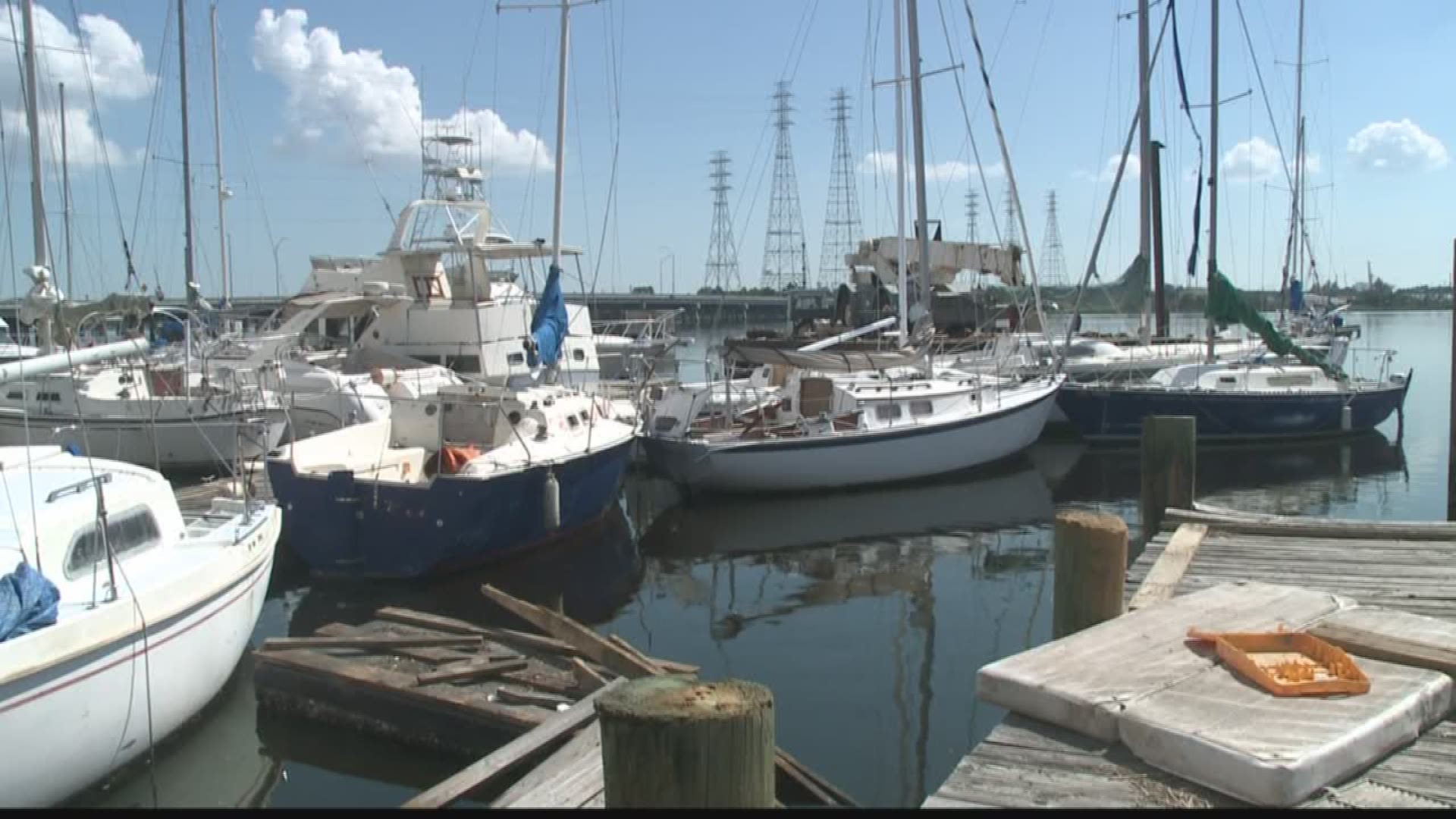 The Safe Harbor Maritime Academy in Jacksonville, Fla. was damaged during Hurricane Irma. Now they are attempting to rebuild. Ken Amaro reports. 9/28/17