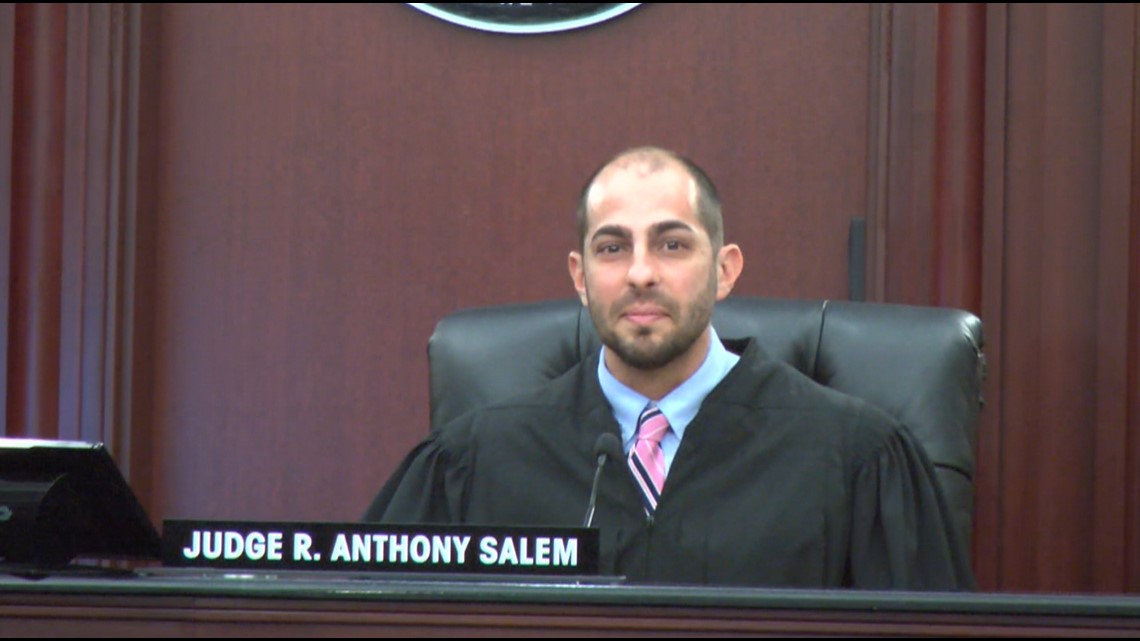 Judge Salem says attorneys are not on pace to meet the trial's twoweek