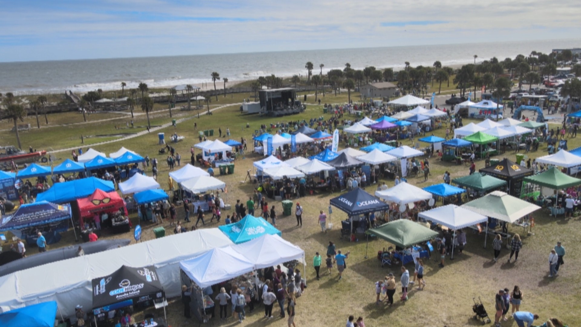 What is the Right Whale Festival in Fernandina Beach about