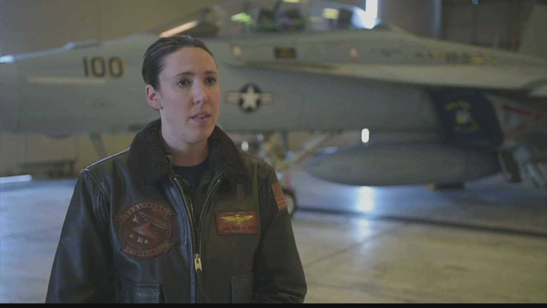 Navy Lieutenant Amanda Lee is an inspiration.