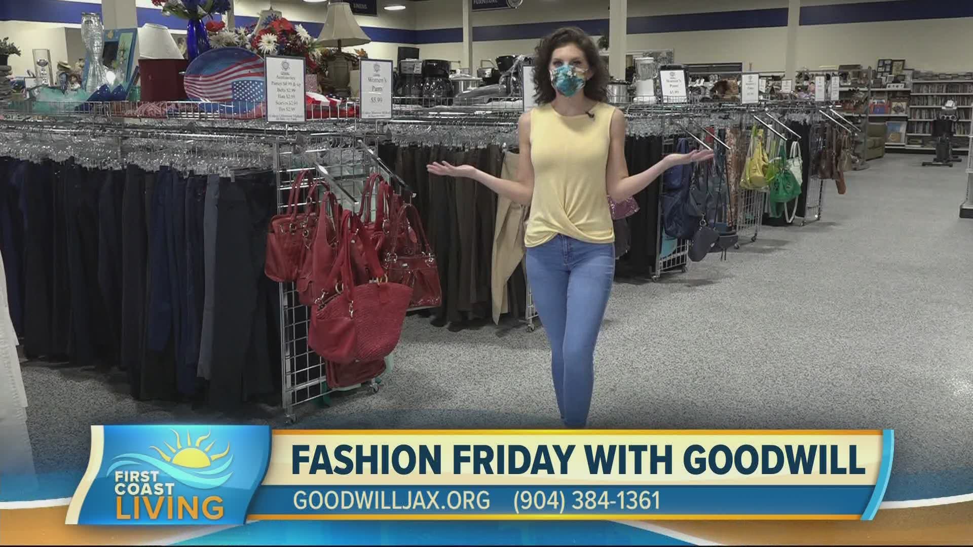 Fashion Friday brightens up your wardrobe at Goodwill!