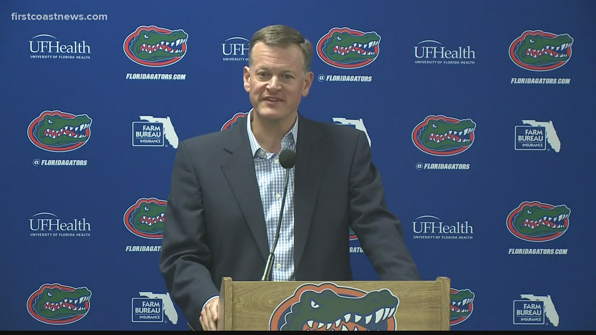 UF held a press conference Sunday evening to discuss the termination of Gators head coach Jim McElwain.