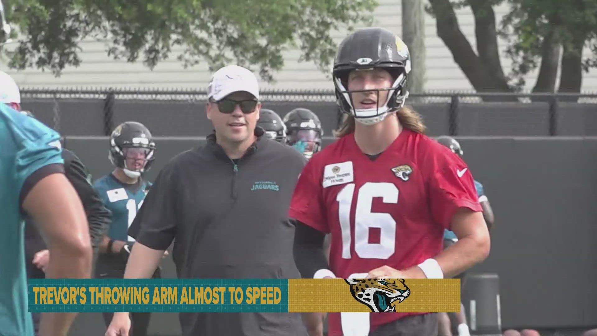 Lawrence said he dealt with "a little bit of soreness" during Jacksonville Jaguars mandatory minicamp, but said it's nothing he's concerned about moving forward.
