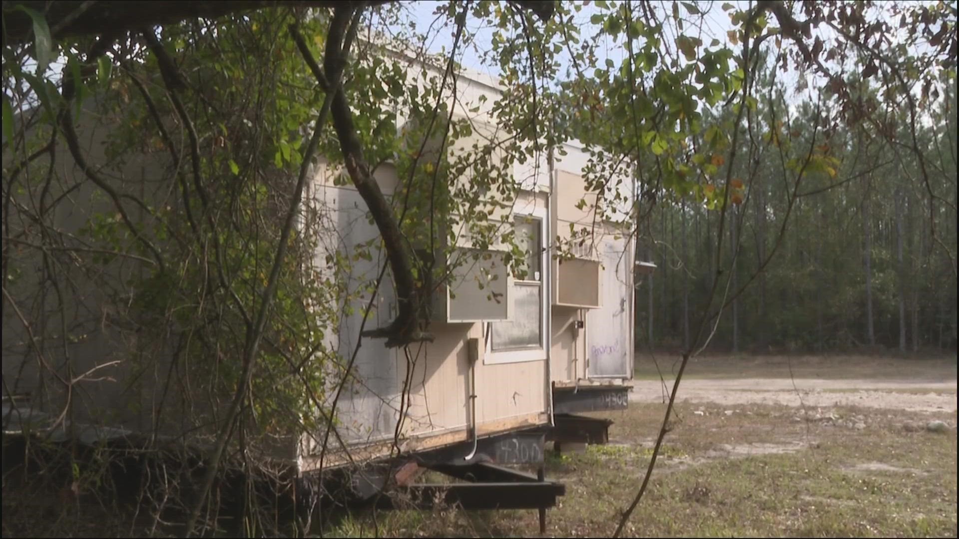 Residents in the Sandy Creek neighborhood were sick of seeing the trailers.