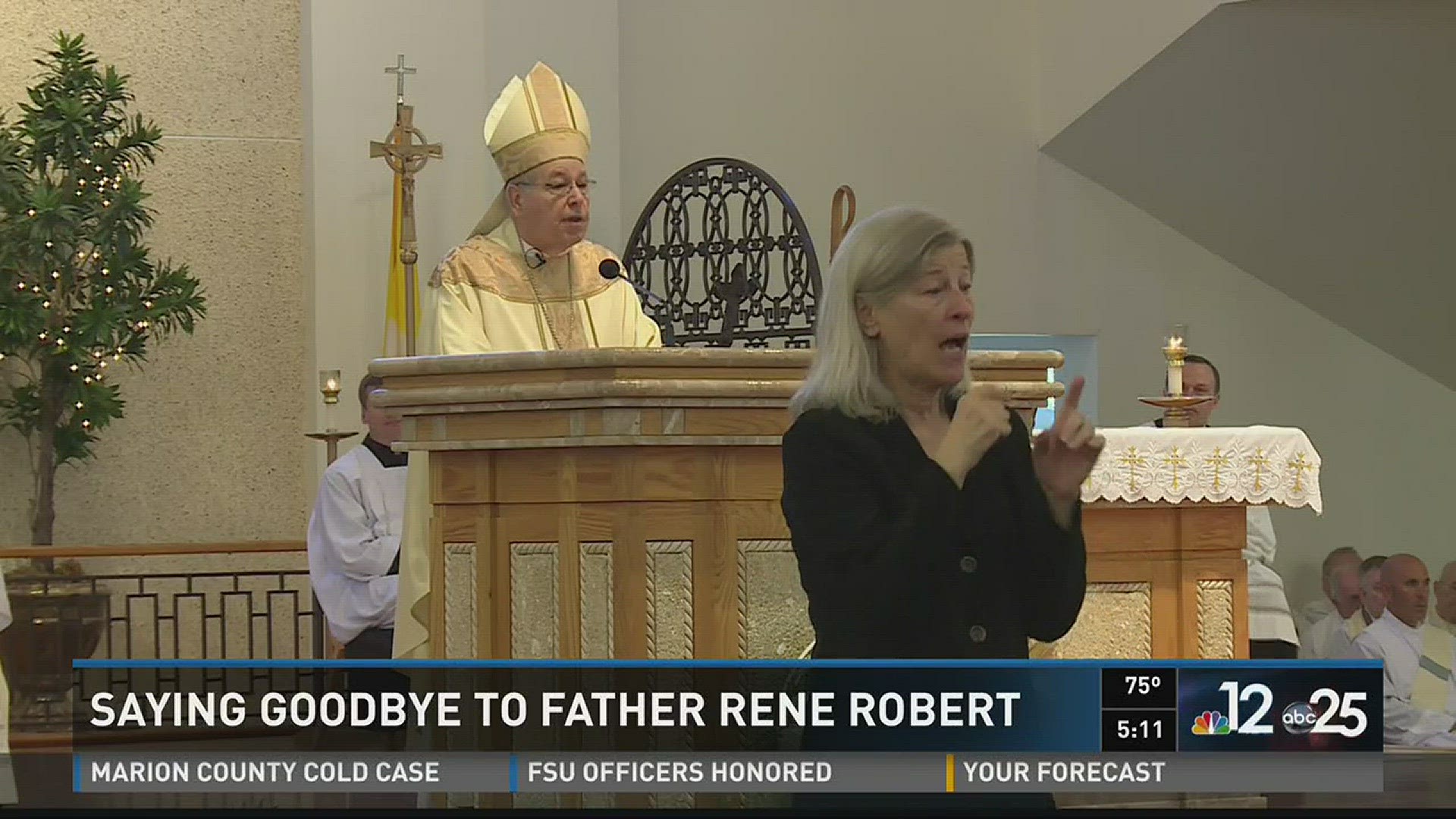 Funeral for Father Rene Robert fills the church | firstcoastnews.com