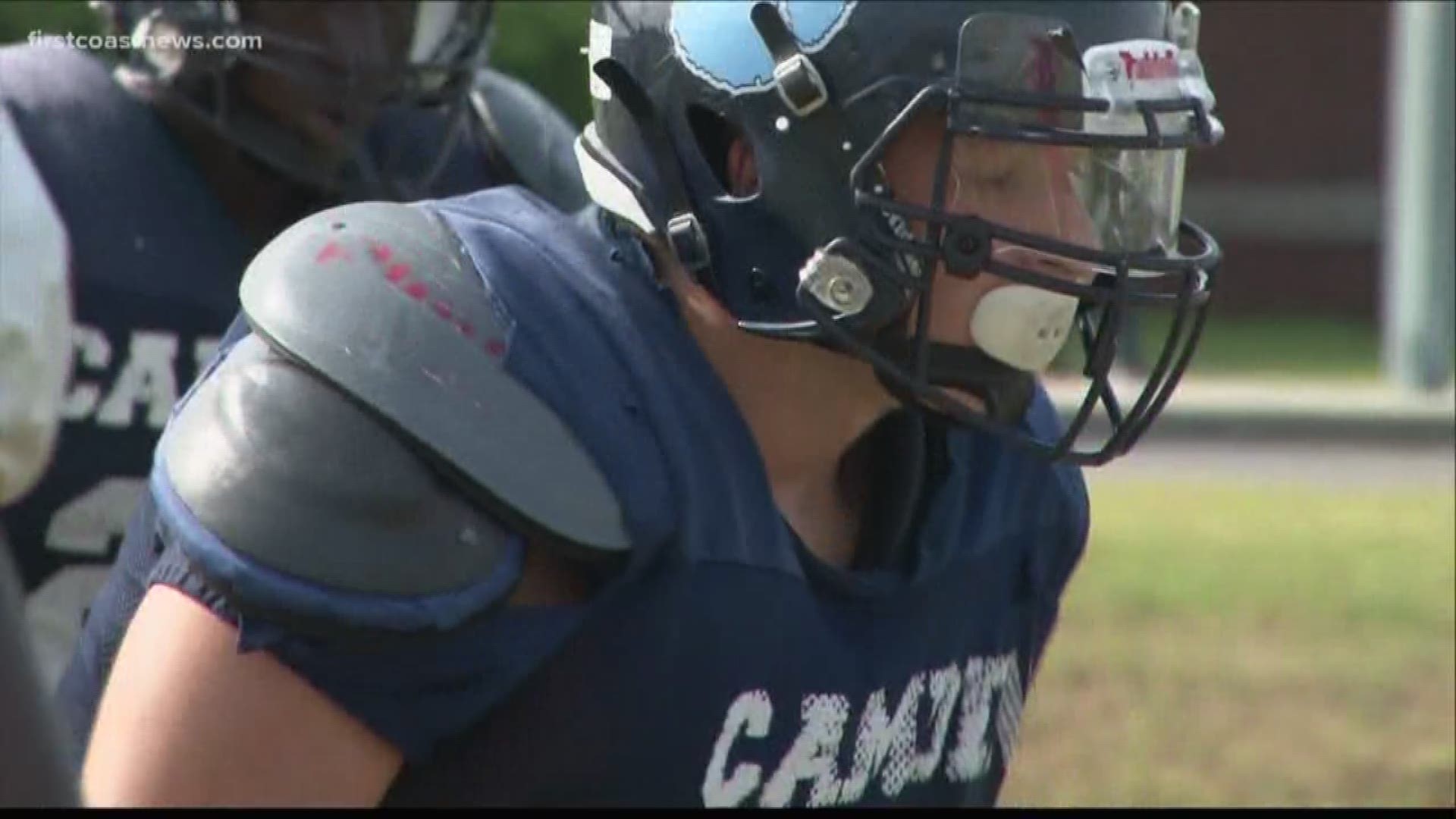 This week's Athlete of the Week (October 8) is senior Hunter Guarino, the heart of an undefeated Camden County football team.