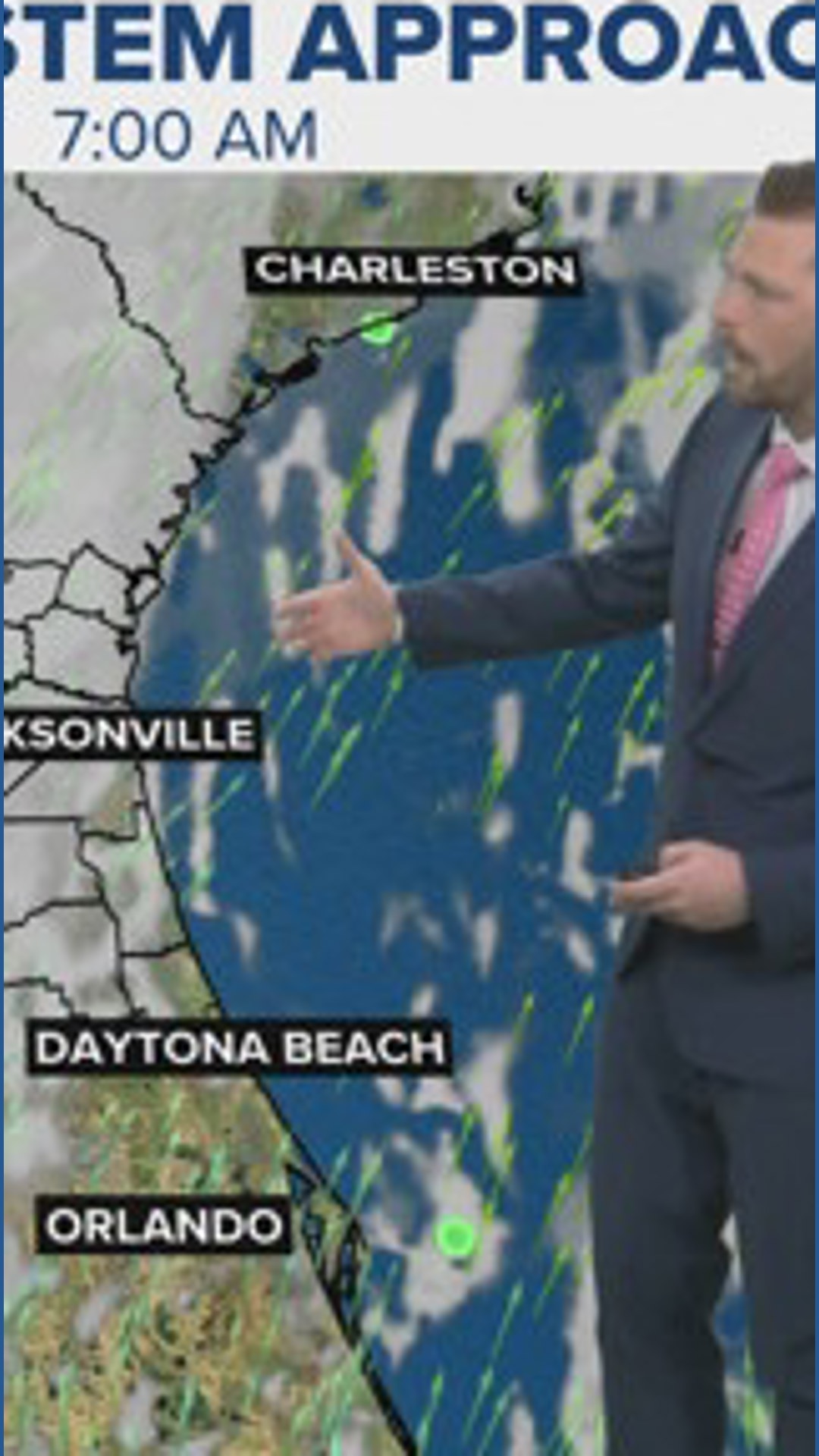 Record heat Wednesday with showers and isolated storms arriving by ...
