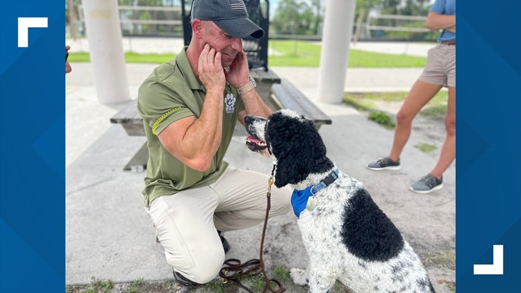 12 Who Care: Ponte Vedra army veteran on a mission to train service dogs for children with autism