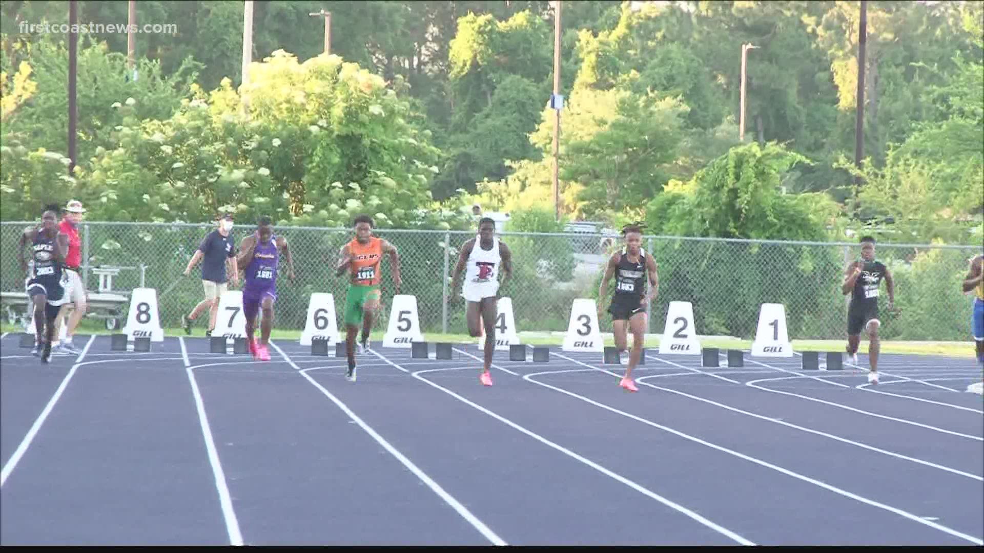 Terry Parker senior Aaron Bell, regarded as the fastest high school sprinter in the country, finally won that elusive, Florida High School State title.