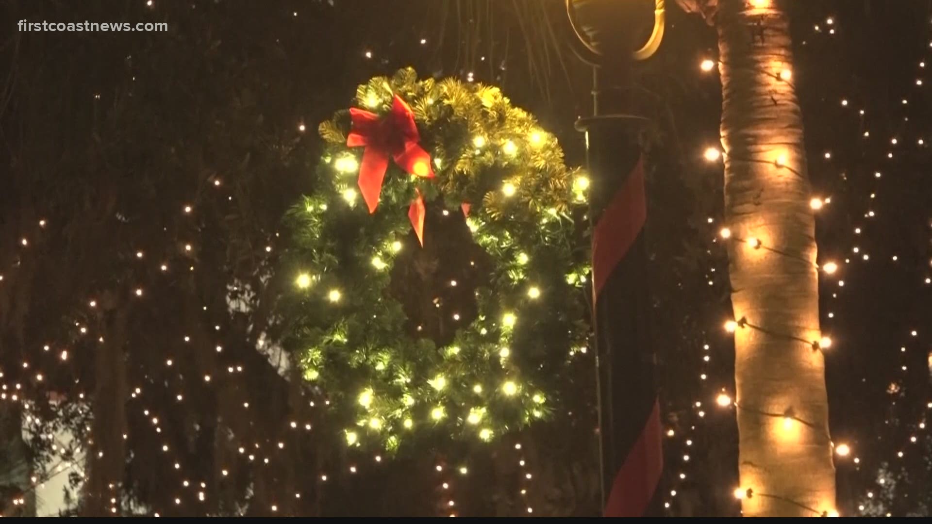 St. Augustine kicked off Nights of Lights one week early, partly to keep crowds down.