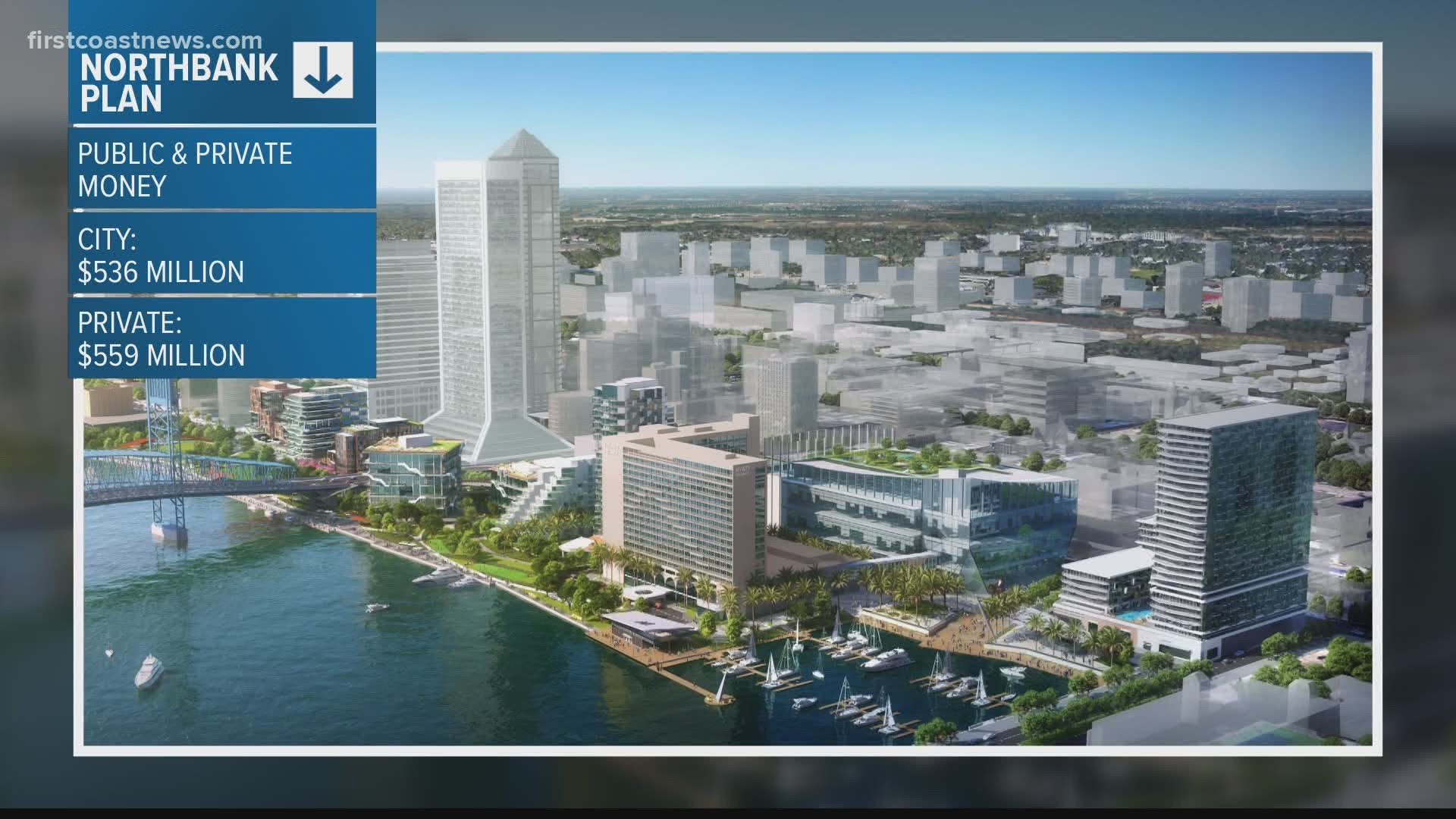 The plan would bring 10 new buildings to the former Landing, with living space, underground parking garages, parks, marina improvements, hotels and retail space.