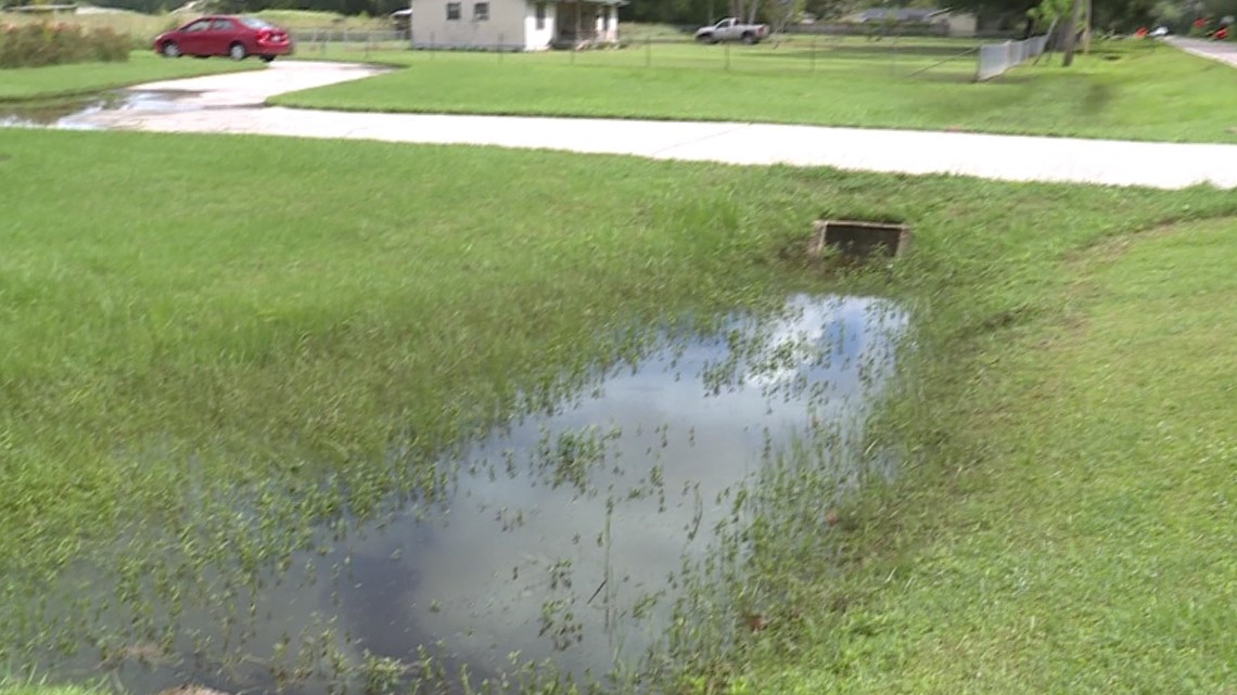 Residents in Dinsmore neighborhood concerned about flooding