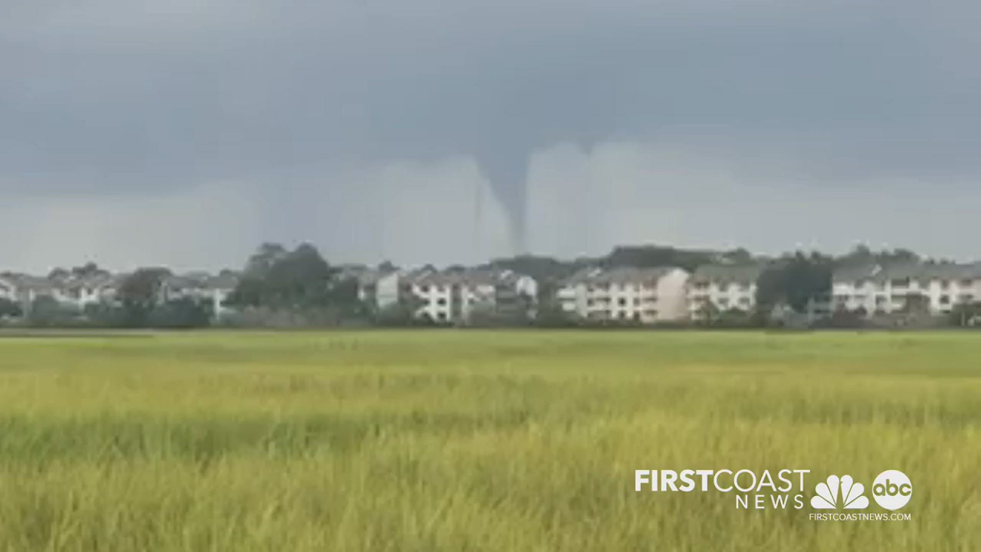 Kate Blackshear shared this waterspout video with us. She shot it on St. Simons Island, GA on Tuesday.