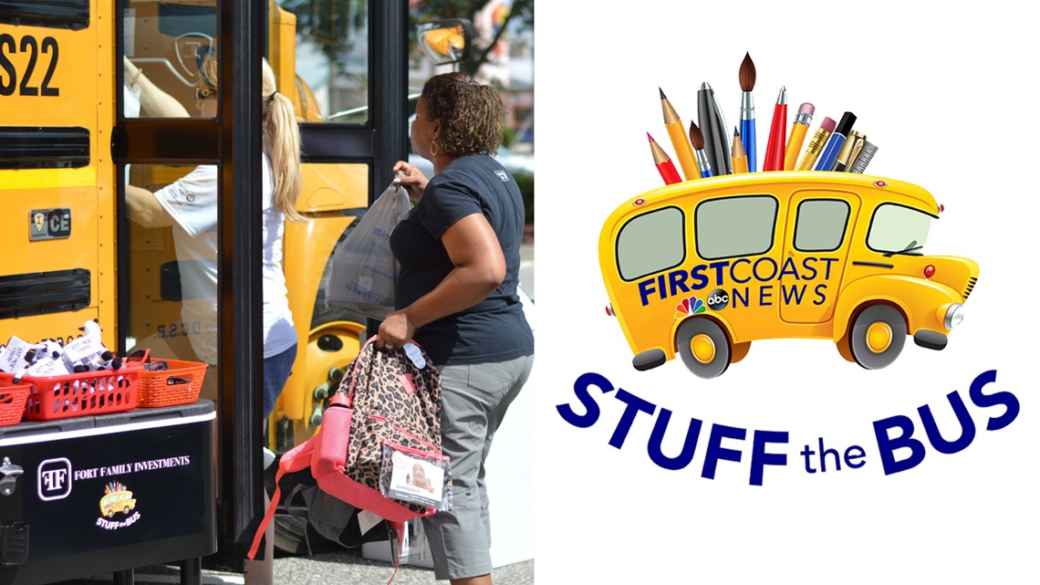 STUFF THE BUS Collecting supplies to help teachers on the First Coast