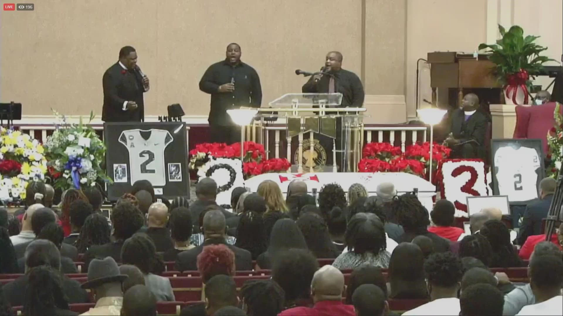 Funeral service held for Otis Anderson Jr.
