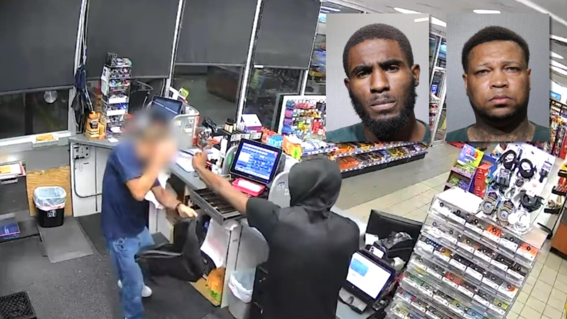 'Heinous': Two men arrested in string of armed robberies across ...