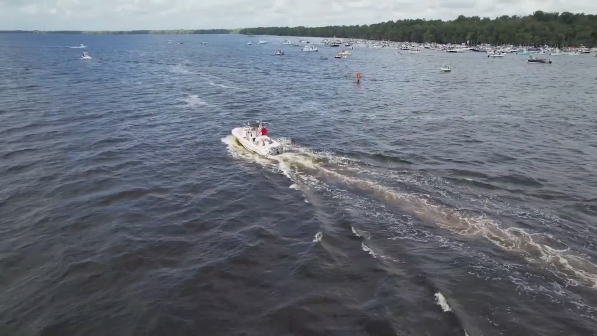 The Clay County Sheriff's Office is taking lead of the task force, enforcing boat safety on the water and patrolling in the sky.