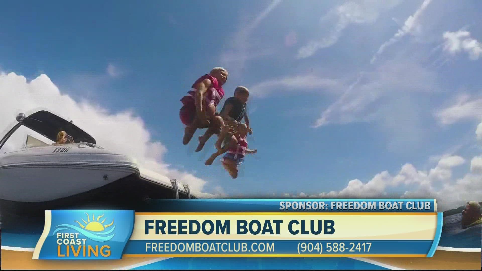 Co-owner, Lisa the "Boatanista" Almeida shares how Freedom Boat Club works and why people love it, especially kids.