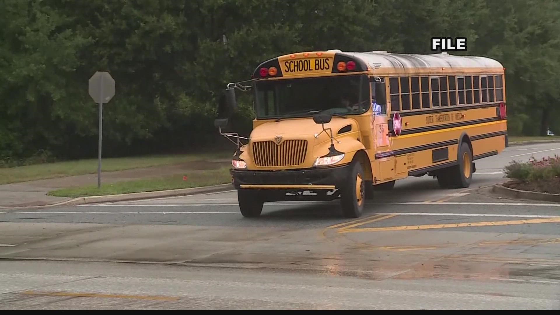 There were 130 buses delayed Monday for the first day of school in Duval County.