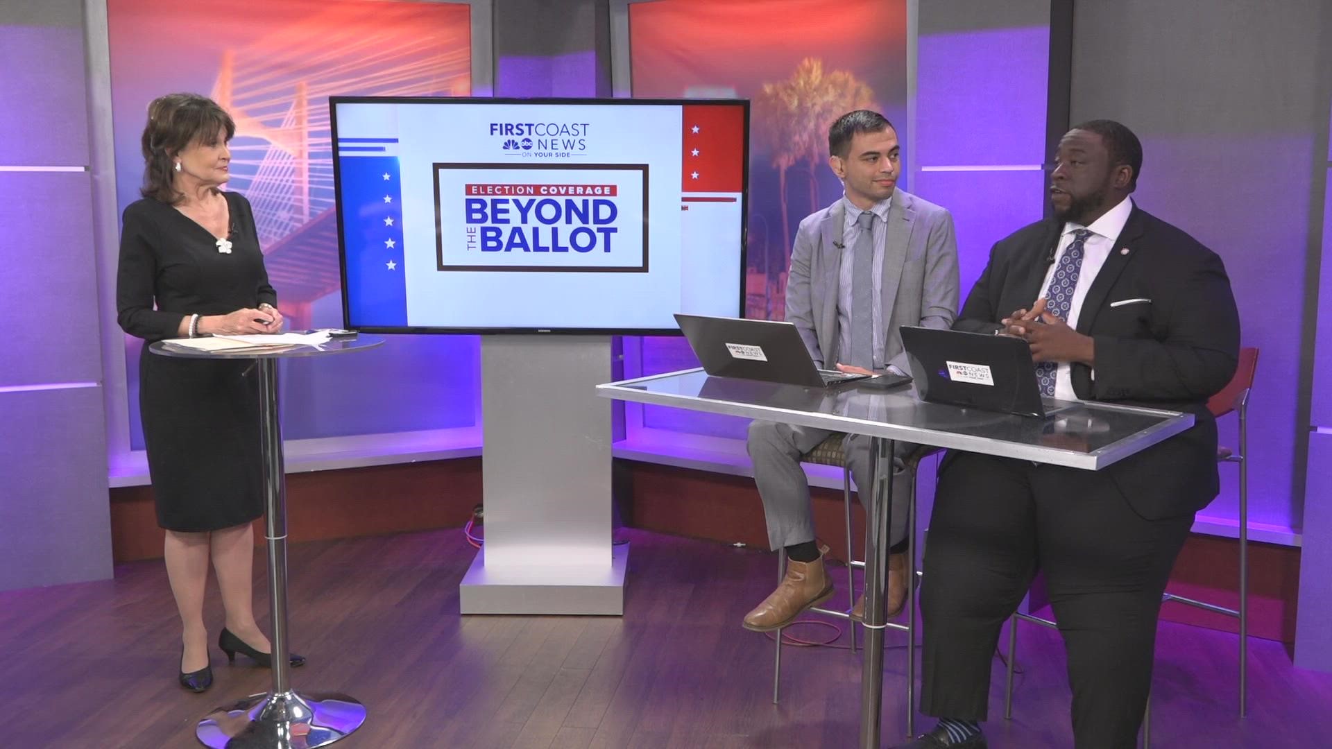 Our political experts discuss topics related to the race for Jacksonville sheriff.