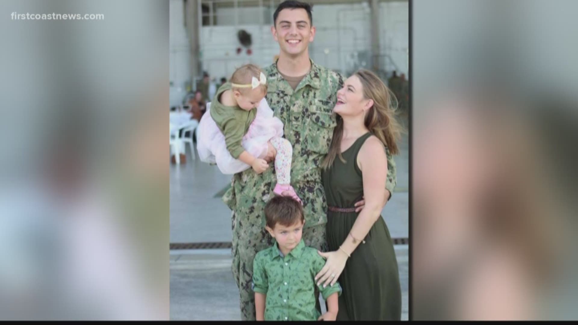 A mother and a widow are sharing their memories of Navy Aviation Mechanic Kody Kinkton.