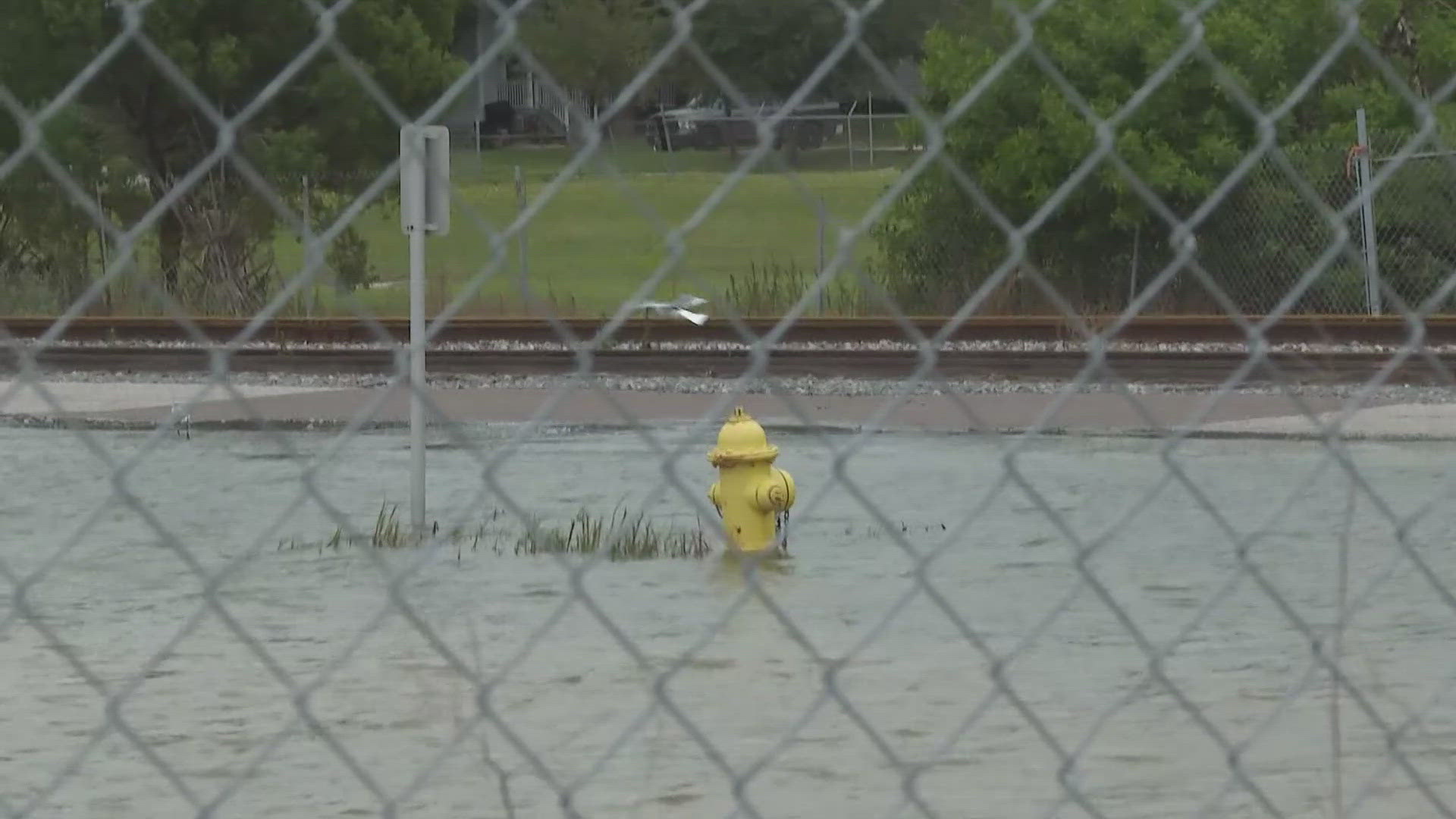 Residents on Piney Island, living near the Amelia River, were relieved to see that the rising water did not reach their houses, like it did in 2017.