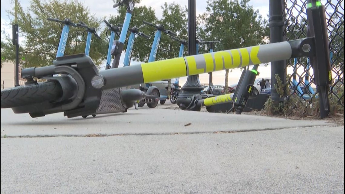 Downtown Jacksonville scooters now under curfew