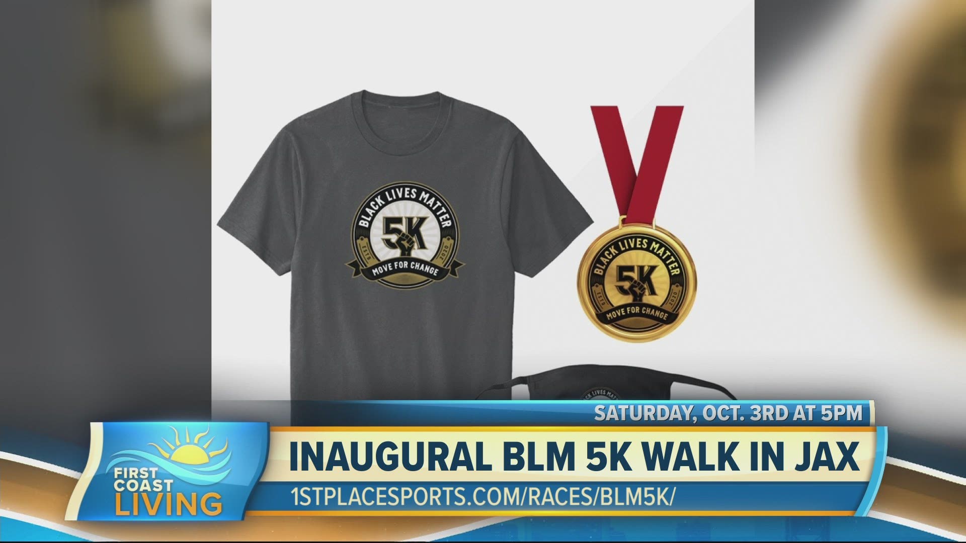 Sign up the Inaugural BLM 5K Walk in Jacksonville (FCL September 8th