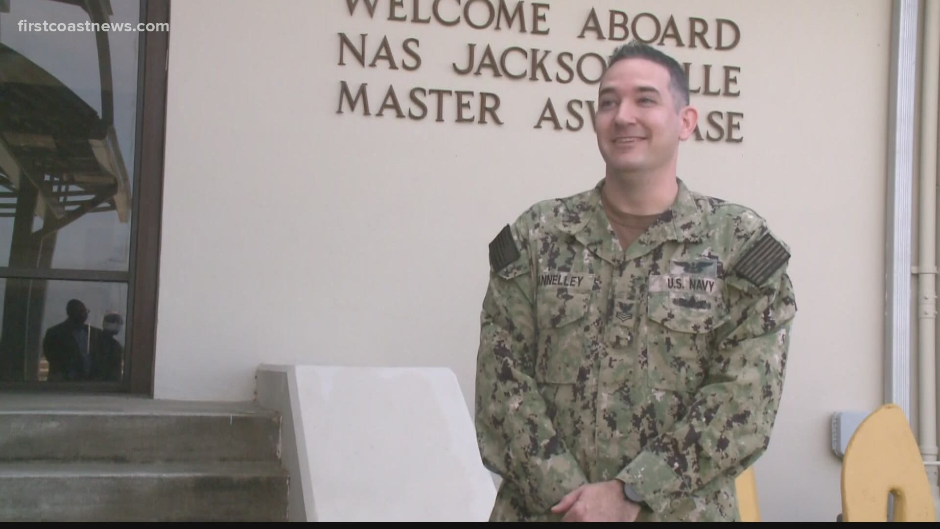 Dannelley was recently honored as Senior Sailor of the Quarter at NAS Jax.